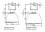 Metal-halide fitting Kanlux EURO MTH-400-22PC - technical drawing