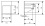 LED wall light fitting Kanlux LICA LED-J04A - technical drawing