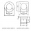 LED in-ground lighting fixture Kanlux GORDO LED14 SMD-L - technical drawing