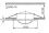 Ceiling lighting point fitting Kanlux ARGUS CT-2117-BR/M - technical drawing