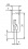 Halogen lamp Kanlux JC-10W G4 - technical drawing