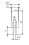Halogen lamp Kanlux JC-20W GY6.35 - technical drawing