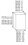 Switchgear on DIN rail Kanlux DB118F 1X18P/FMD - technical drawing