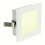 SLV FLAT FRAME BASIC recessed luminaire, square, white, G4, max. 20W