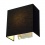 SLV ACCANTO LEDspot wall lamp, black, E27, LED 3000K, max. 24W
