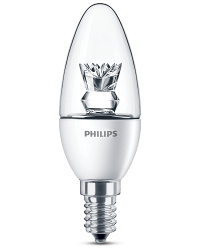 Philips LED Candle                                                                     4 W (25 W), E14 cap, Warm white