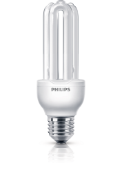 Philips Economy Stick energy saving bulb                                                                     18 W (83 W), E27 cap, Warm white