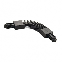 SLV Flexible connector for 1-circuit HV-track, black