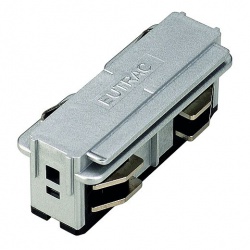 SLV EUTRAC longitudinal connector, electrical, silvergrey