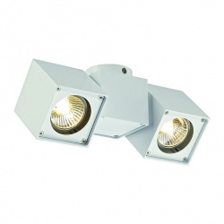 SLV ALTRA DICE SPOT 2 ceiling luminaire, white, 2x GU10, max. 2x 50W