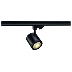 SLV ENOLA_C 9 SPOT, round, black, 9W, 3000K, 35°, incl. 3- circuit adaptor