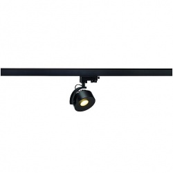 SLV KALU TRACK LEDDISK lamp head, black, 3000K, incl. 3-circuit adaptor