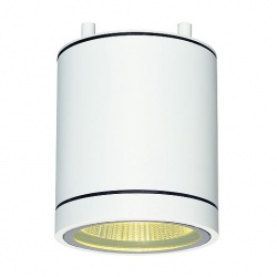 SLV ENOLA_C OUT CL ceiling lamp, round, white, 9W LED, 3000K, 35°