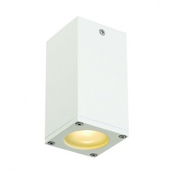 SLV THEO CEILING OUT ceiling luminaire, square, white, GU10 , max. 35W