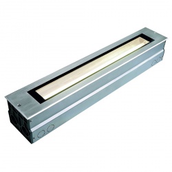SLV DASAR T5-14 recessed ground profile, stainless steel 316, Energy Saver, 14W, IP67
