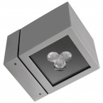  ICE CUBE 2 LED bracket ED 230V/50HZ 6x1W blue IP65 10st. grey