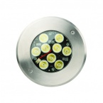 RUNA LED 150 ED 9x1W green IP 10st. black