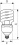 Philips Tornado High Lumen 65W CDL E27 1CT/6