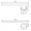 Profile for linear LED modules Kanlux PROFILO A - technical drawing