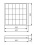 Embedded louver fitting Kanlux REGIS 3 EVG 418 PT - technical drawing