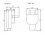 Mains plug Kanlux PIN W/US - technical drawing