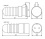 Hermetic plug-in socket Kanlux STAN GP - technical drawing