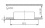 Furniture-type lighting point fitting Kanlux GAVI CT-2116B-W - technical drawing