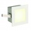 SLV FRAME BASIC LED recessed luminaire, square, matt white, warmwhite LED