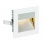 SLV FRAME CURVE LED recessed luminaire, square, matt white, warmwhite LED