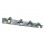 SLV ASTO IV wall and ceiling luminaire, alu-brushed, 4x GU10 Spot, max. 75W
