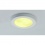 SLV Ceiling luminaire, GL 105 E27, round, white plaster, max. 15W