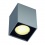 SLV ALTRA DICE ceiling luminaire, CL-1, square, silvergrey/black , GU10, max. 35W