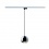 SLV LIGHT EYE pendant luminaire, chrome, GU10, max. 75W, incl. 3-circuit adaptor