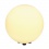 SLV ROTOBALL FLOOR 40 outdoor luminaire, white, E27, max. 24W, IP44
