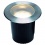 SLV DASAR 215 UNI recessed ground luminaire, round, stainless steel 316, E27, max. 80W, IP67