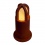 SLV RUSTY CONE 40 outdoor lamp, rusted iron, E27 Energy Saver, max. 11W, IP54