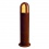 SLV RUSTY CONE 70 outdoor lamp, rusted iron, E27 Energy Saver, max. 11W, IP54