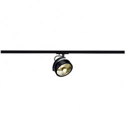 SLV KALU TRACK QPAR111 lamp head, black, incl. 1-circuit adaptor