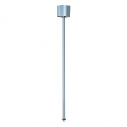 SLV EUTRAC pendulum suspension for 3-circuit track, silvergrey, 60cm