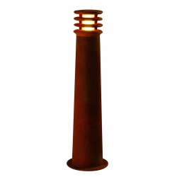 SLV RUSTY 70 outdoor luminaire, rusted iron, E27 Energy Saver, max. 11W, IP55
