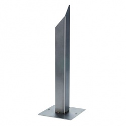 SLV Earth spike for RUSTY SQUARE, RUSTY PATHLIGHT, ARROCK 40/70, galvanized steel, length 50cm