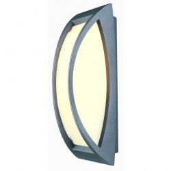 SLV MERIDIAN 2 wall lamp, anthracite, E27 Energy Saver, max. 25W, IP54