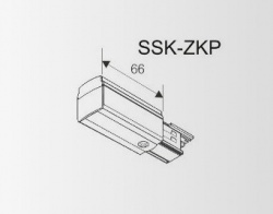 GM Lighting Live end connector RIGHT