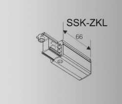 GM Lighting Live end connector LEFT