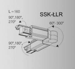 GM Lighting adjustable connector