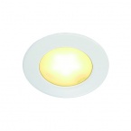  Downlight, DL 126 LED, round, white, 3W LED, warm white, 12V