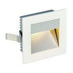  FRAME CURVE LED recessed luminaire, square, matt white, warmwhite LED