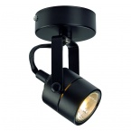  SPOT 79 230V wall and ceiling, luminaire, black, GU10, max. 50W