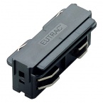  EUTRAC longitudinal connector, electrical, black