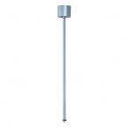 EUTRAC pendulum suspension for 3-circuit track, silvergrey, 60cm